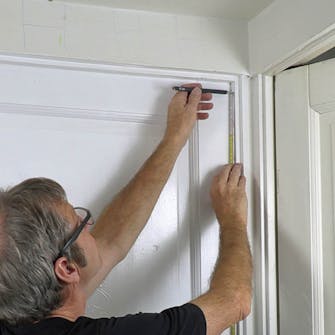 Otät dörr: Mät höjden på listen Otät dörr: Mät höjden på listen